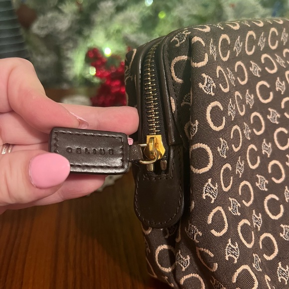 Authentic Celine Triomphe Canvas Pouch - Picture 5 of 7